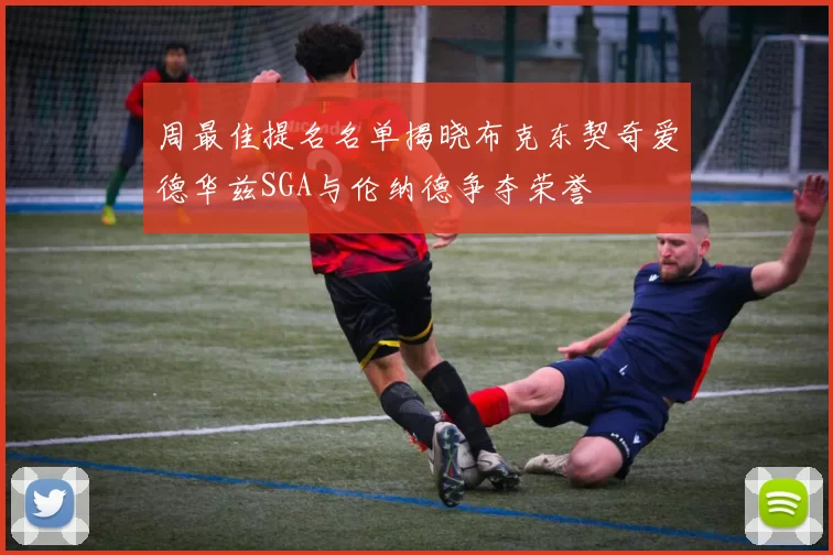 周最佳提名名单揭晓布克东契奇爱德华兹SGA与伦纳德争夺荣誉