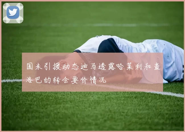 国米引援动态迪马透露哈莱利和查洛巴的转会要价情况