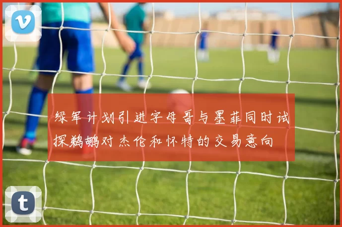 绿军计划引进字母哥与墨菲同时试探鹈鹕对杰伦和怀特的交易意向